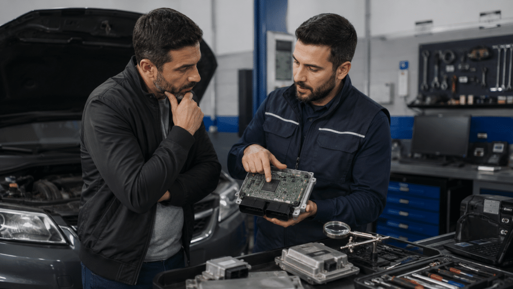 Kadosan'da Clio 4 Şanzıman Beyni Kontrolleri
